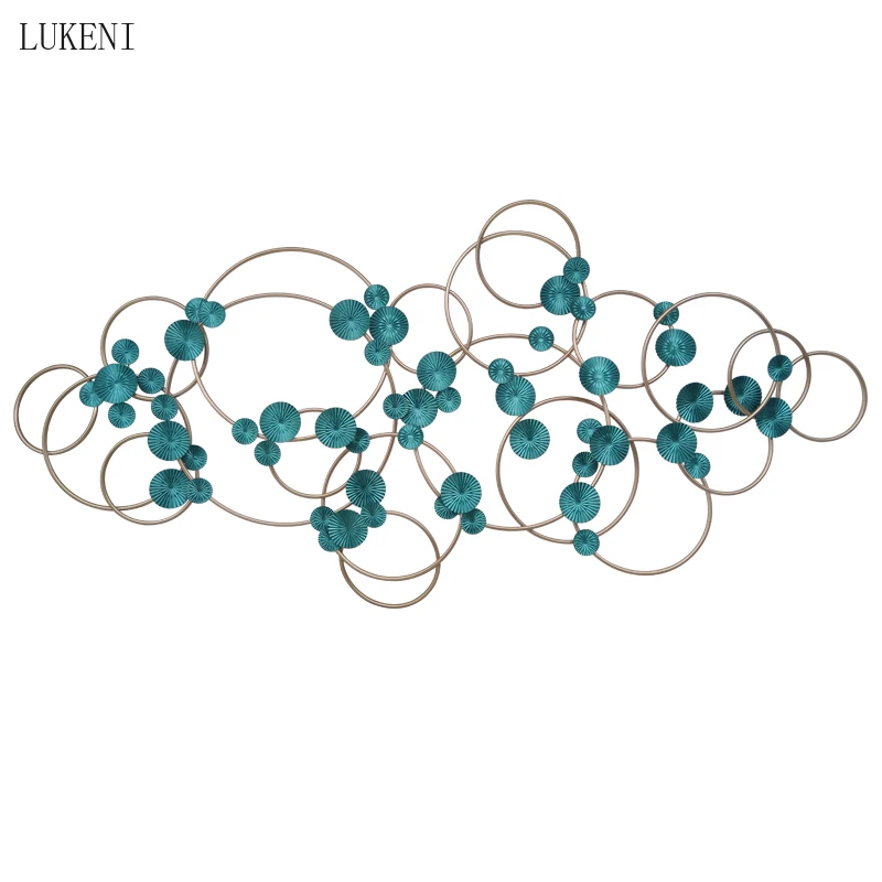 

New Wall Accessories Background Wall Creative Wrought Iron Living Room Home Wall Decoration Ornaments