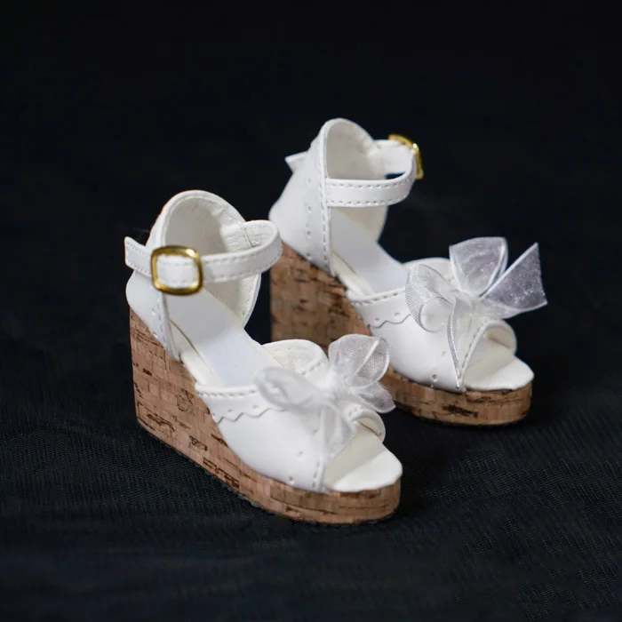 1/4 1/3 scale BJD Wedge sandals High heels shoes  for BJD MSD SD13 doll accessories,Not included doll and other A0497