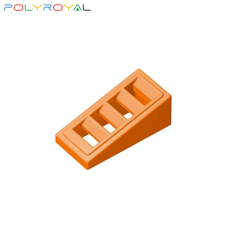 Building Blocks Technicalal Parts 2x1x2 inclined brick with 4 grille Educational Compatible With brands toys for children 61409