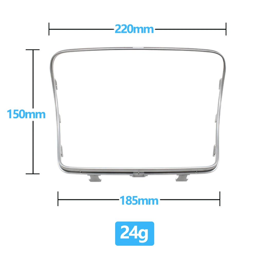 Car Drink Cup Holder Chrome Plating Strip Frame Trim For Mercedes BENZ C W205 C200 C250 C300 C400 GLC W253 GLC200 300