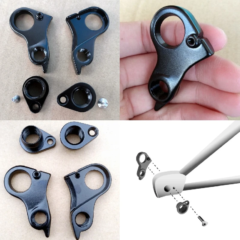 1pc bicicletta Mech dropout #10240 per cubo Stereo Sram cubo Elite cubo corsa incrociata telaio di reazione ingranaggio deragliatore gancio gancio