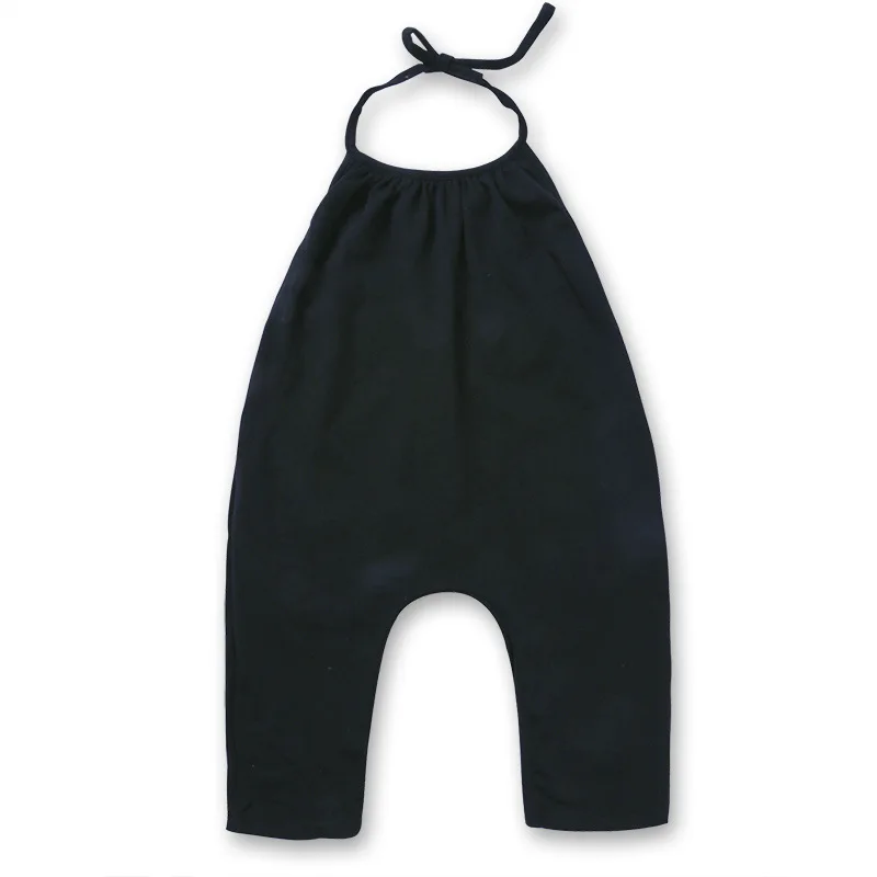 Dívčí ohlávka rompers děťátko léto bavlna dětské oblečení bodysuits kids' jednodílné batole shortalls