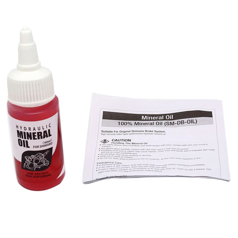 Bicycle Brake Mineral Oil System 60ml Fluid Cycling Mountain Bikes For shimano Bike