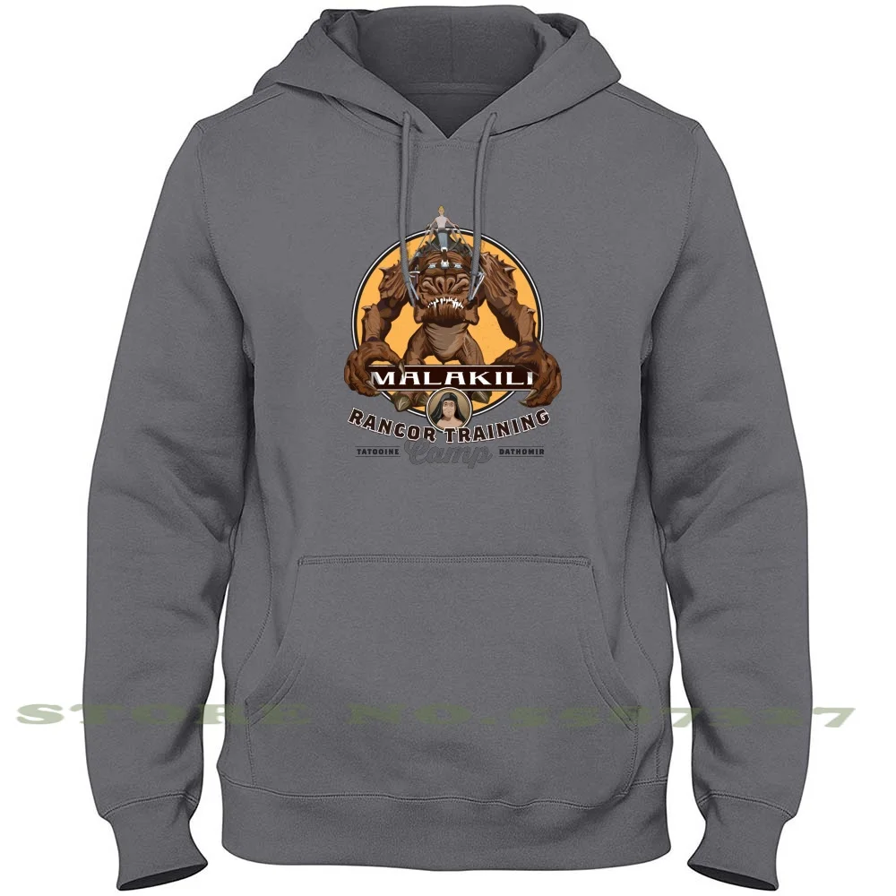 Malakili Rancor Training 100% Pure Cotton Hoodie Tshirt The Last Jedi The Hutt Jabbas Training Camp Return Of The Jedi Sarlacc