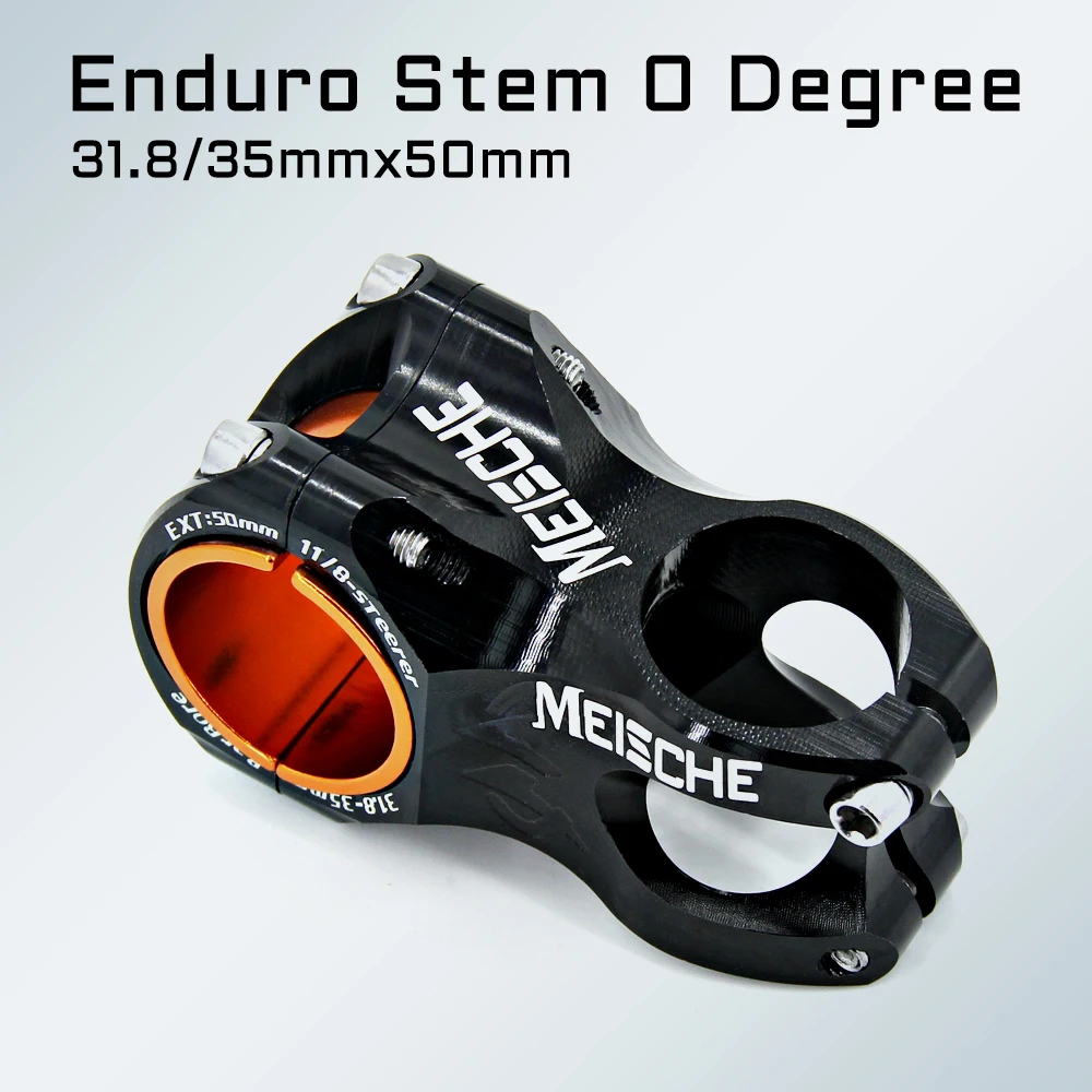 

Meenduro Stem сплав 0 градусов CNC обработанный AM вынос руля для горного велосипеда шоссейный велосипед Stem 1-1/8 дюйма 31,8x50 мм короткий стержень мощность велосипеда