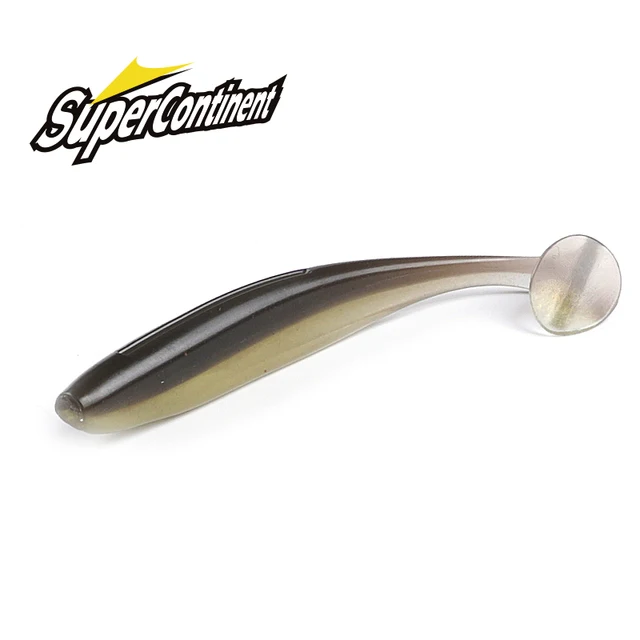 2023 Supercontinent Shiner 50mm 75mm 100mm Przynęty wędkarskie miękka sztuczna przynęta łatwa do zaczepienia dużego szczupaka
