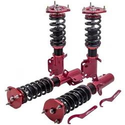 MAXPEEDINGRODS Coilovers Shocks Absorbers For Toyota Corolla E90 E100 E110 AE92-AE111 1988-1999 Height Adjustable