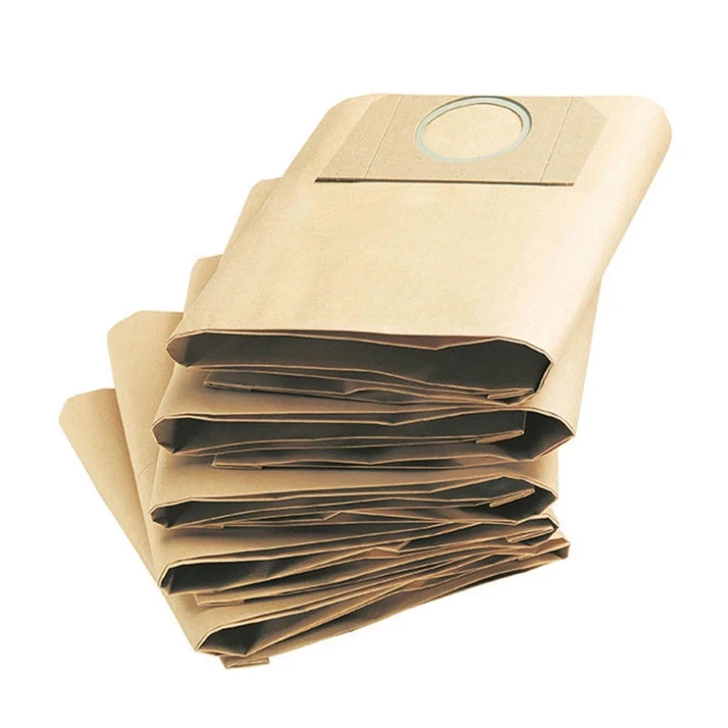 5/10Pcs Dust Bag for Karcher WD3 A2201 WD3200.WD3300. WD3500 Vacuum Cleaner 6.959-130.0 Filter Paper Bags Accessories Parts