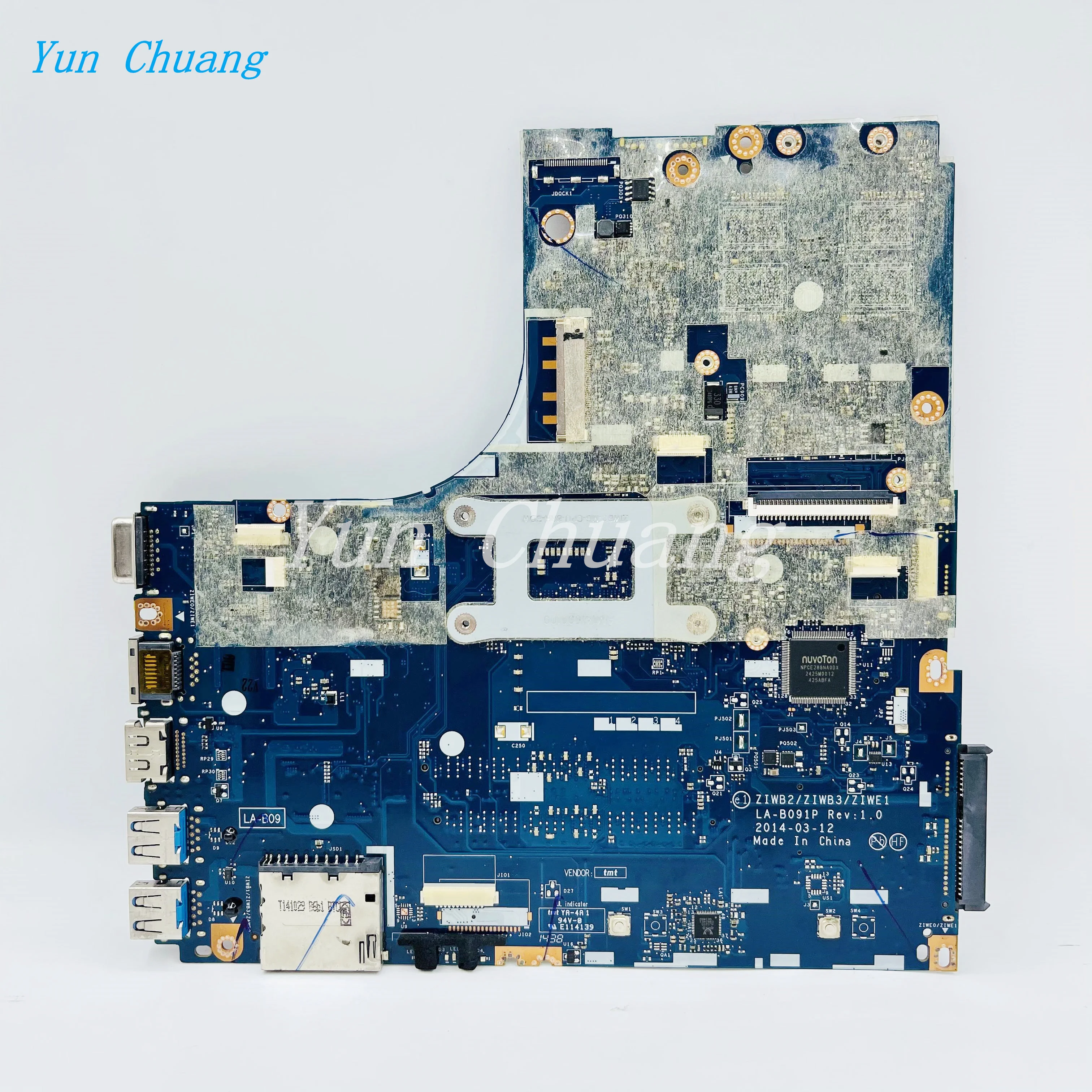 FRU 5B20G46218 LA-B091P Motherboard For Lenovo Ideapad N50-70 B50-70 Laptop Motherboard With i5-4210U CPU R5-M230 2G DDR3L Test