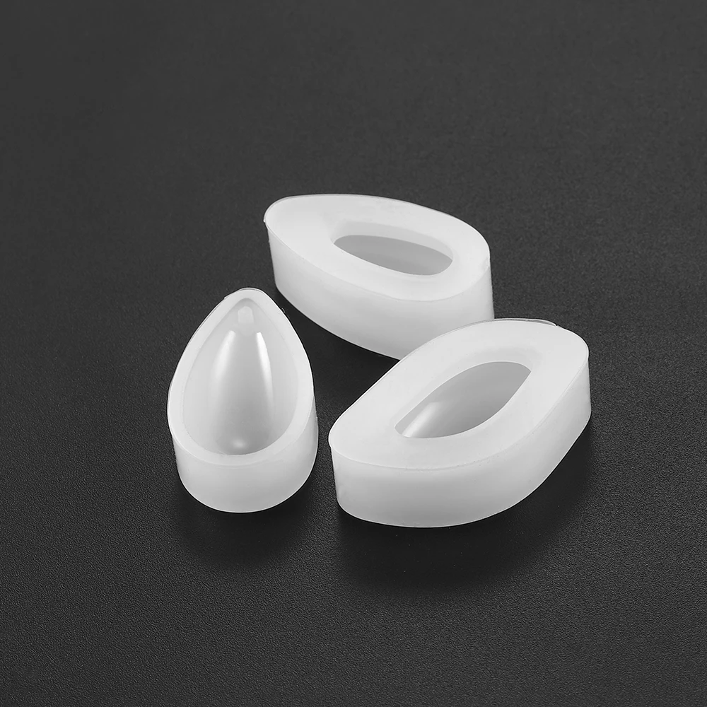 1pcs Water Drop Pendants Silicone Mold Transparent Epoxy Resin Molds Crystal Earrings Necklaces For Diy Jewelry Making Tool