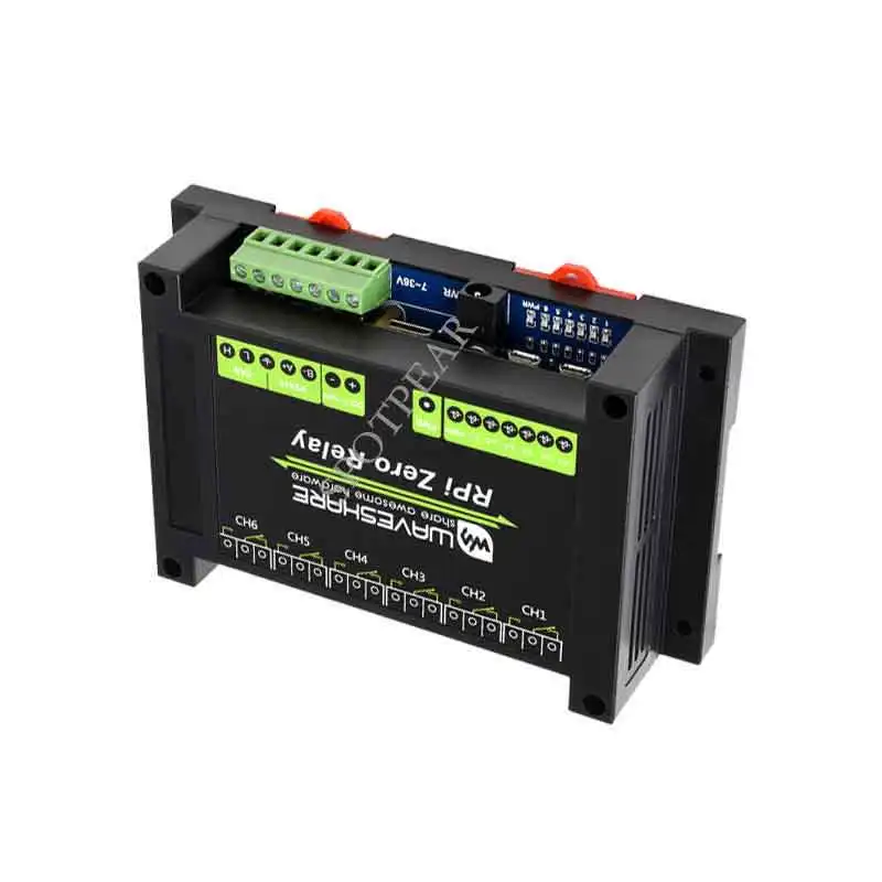 Imagem -04 - Raspberry pi Modbus Módulo Industrial Módulo de Relé de Vias Rs485 Pode