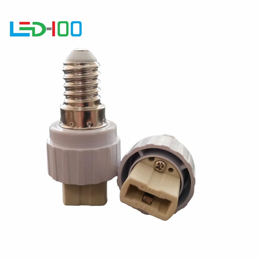 NEW E14 TO G9 adapter Conversion socket High quality material fireproof material socket adapter