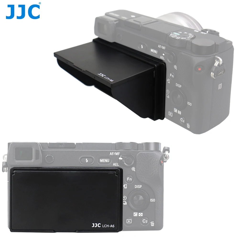 

JJC LCD Screen Hood Sunshade Protector Cover for Sony A6100 A6600 A6000 A6300 A6400 A6500 Camera Accessories Protection Film