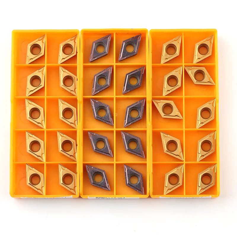 10PCS DCMT11T304 DCMT11T308 VP15TF UE6020 US735 100% Original คาร์ไบด์ภายในเครื่องมือกลึง CNC เครื่องกลึงโลหะเครื่องกลึงโลหะเครื่องมือ