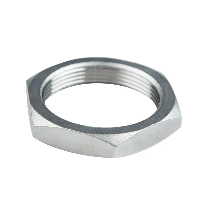 1/4'' - 2'' BSP Female Thread Hexagon Hex Nut 304 Stainless Steel DN8 - DN50 Water Pipe Fitting Joint Connector