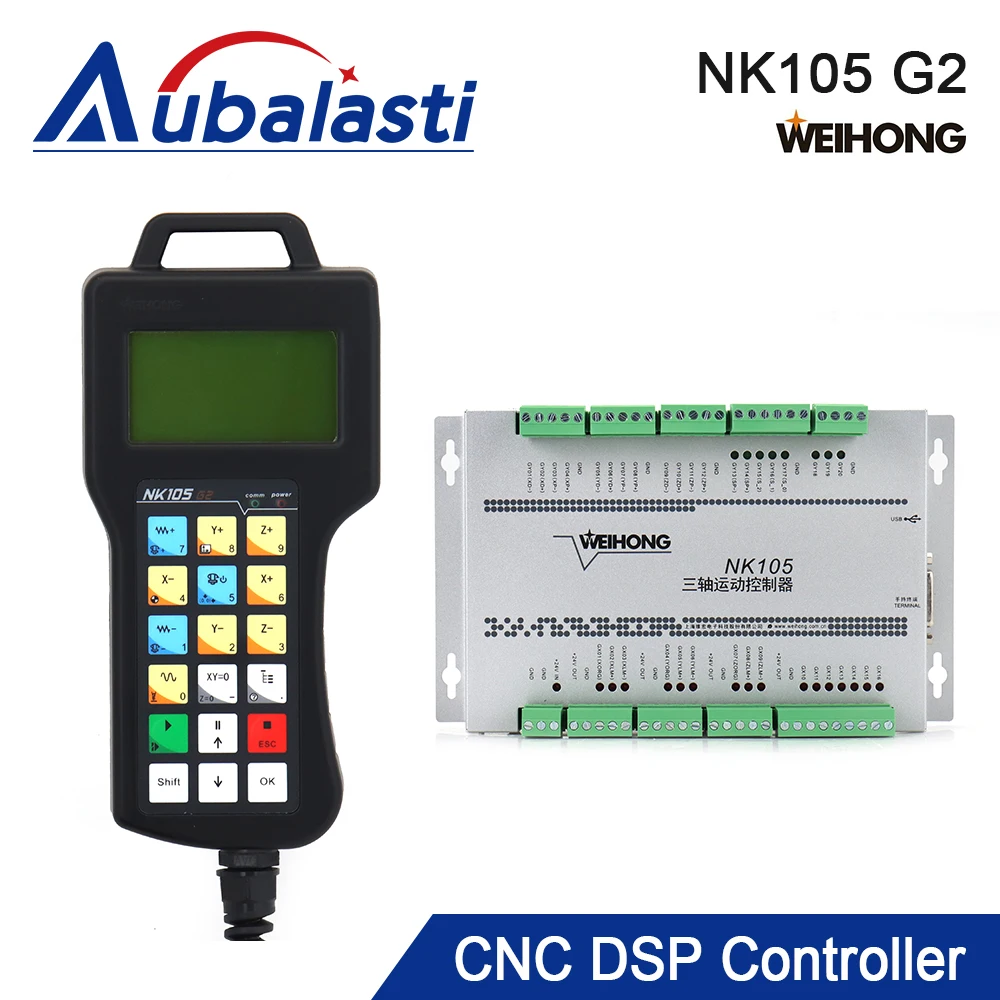 

WEIHONG 3Axis CNC Controller NK105G2 Cutter Plasma Cutting Machine Controller DSP Controller Milling for CNC Engraving Machine