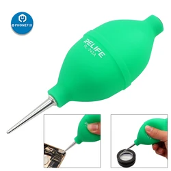 2 in 1 Dust Cleaner Air Blower Ball for Phone PC Keyboard Dirt Removing Camera Lens PCB Soldering Repair Cleaning Hand Tool Set