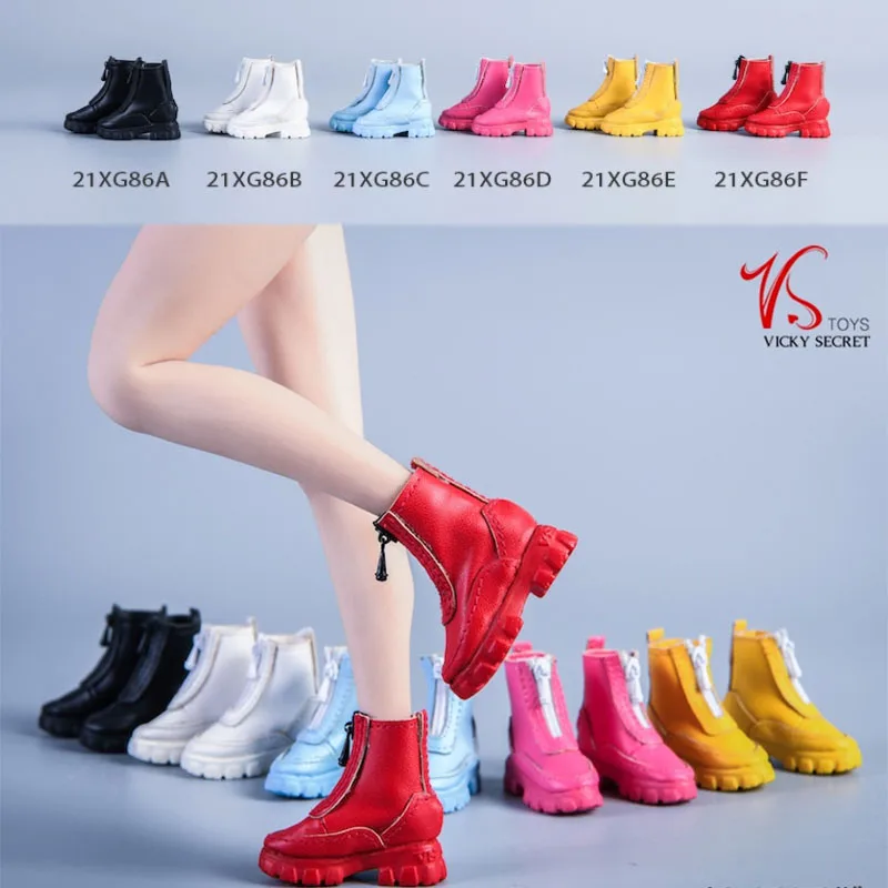 

VSTOYS 1/6 21XG86 Female Handmade Leather Martin Boots For 12 Inches Action Figure Body