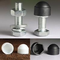 10Pcs M4 M5 M6 M8 M10 M12 Bolt Nut Dome Protection Caps Covers Exposed Hexagon Plastic Tire Wheel Screw Bolts Car Parts