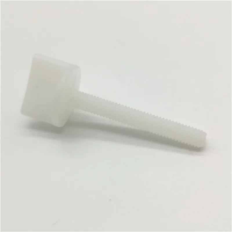 10 PCS M4 Metric Threaded Nylon Plastic Thumb Screws Full Thread RC Accessory