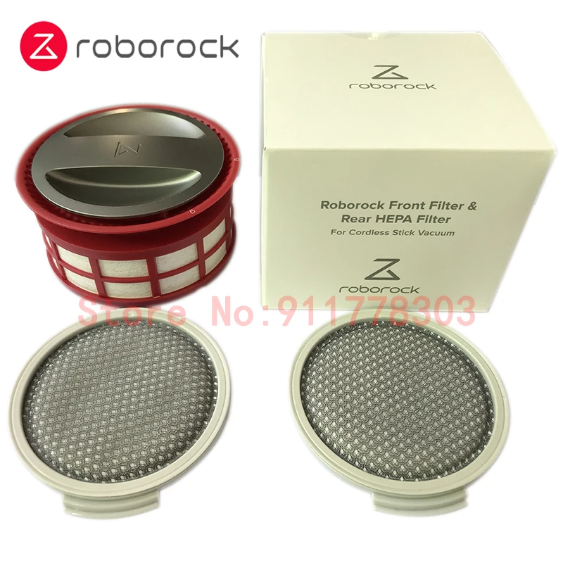 Original H7 Filters Kit Front Filter and Rear Filter for Roborock H7 Handheld Vacuum Cleaner Mace Plus Accessories Parts