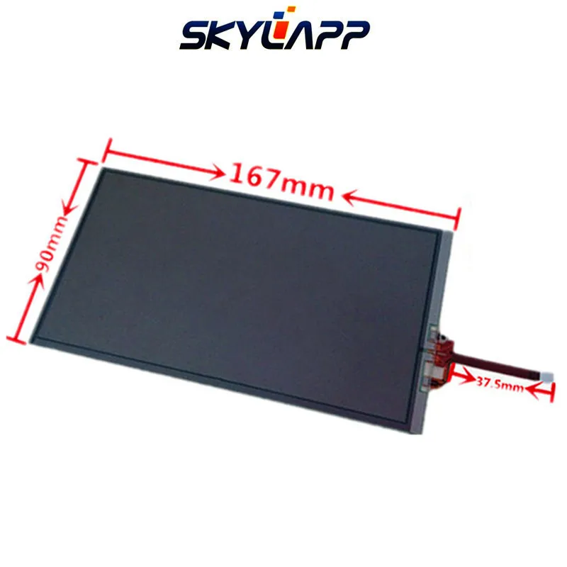 

New 7"Inch TouchScreen 167mm*90mm for 9704-T Car DVD Navigation Resistance Handwritten Touch Panel Screen Glass Digitizer Repair