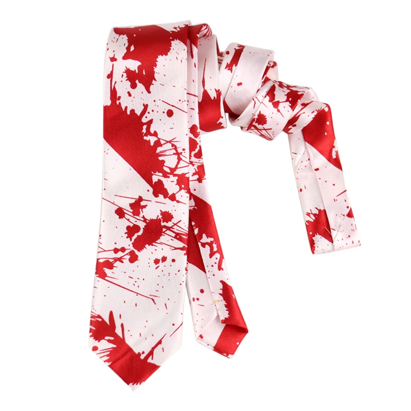 Winfox Nuovo Punk 1 Pollici Wide Rosso Sangue timbro Halloween Dell'osso Del Cranio Bretelle Per Uomo