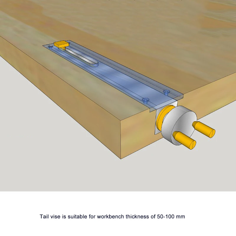 1PCS Tail Vise TAILVISE T.DEER TV-3428, Woodworking Woodshop Tools GF214