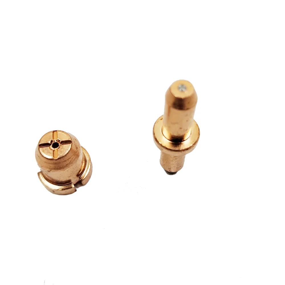 Torche de découpe Plasma 40 pièces, consommables, Kit de découpe Plasma Long 40A PT31 pointe de torche Plasma, buse d'électrode