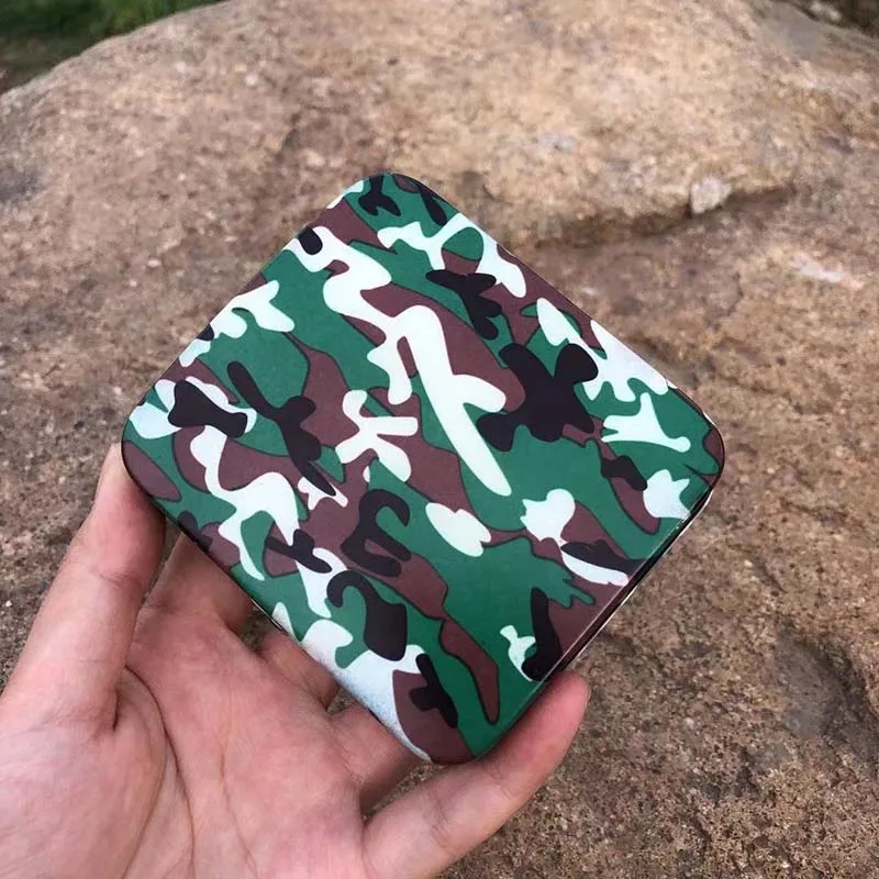 70 MM Slim Camouflage Color Cigarette Rolling Machine Box Case Rolling Papers Tobacco Roller Rolling Machine Cigarette Maker