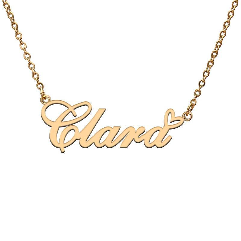 

Custom Personalized Name Necklaces for Clara Best Friends Birthday Christmas Mother Days Jewelry Gifts