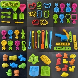 Hot Sale DIY Slime Play Dough Educational Plasticine Mold Animal Dinosaur Modeling Clay Slime Toys Dough Kid Cutter Mould Gifts