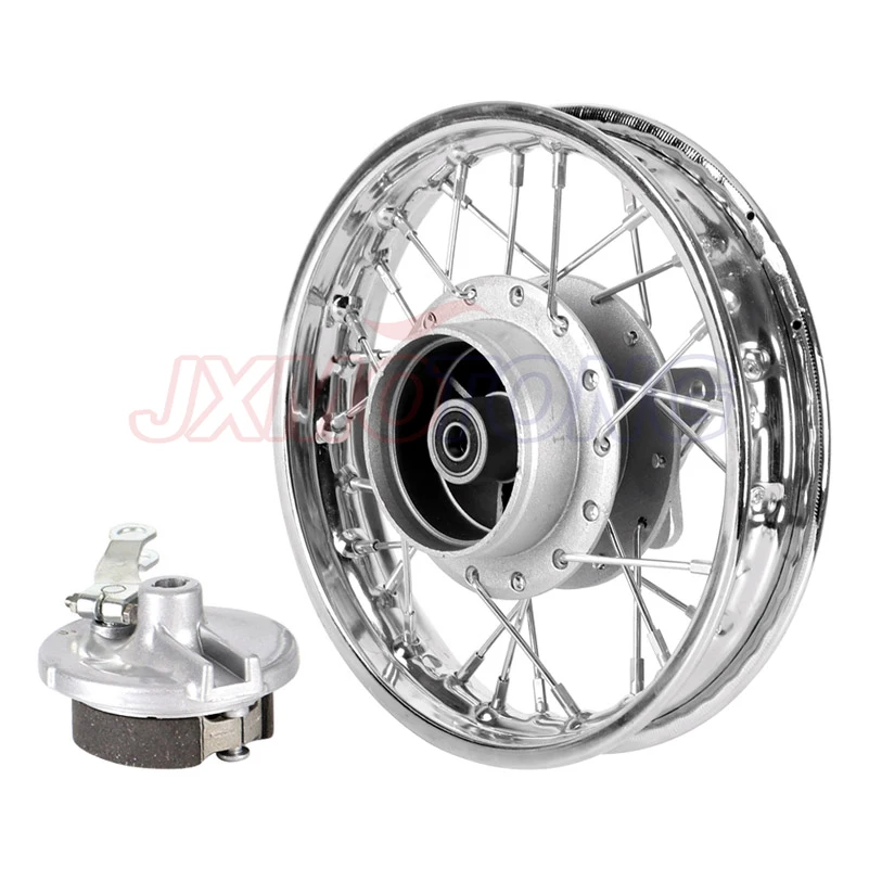 10 inch 28holes 12MM Rear Aluminum Alloy Wheel Rims Drum Brake hub for dirt bike pit bike KTM CRF Kayo BSE Apollo