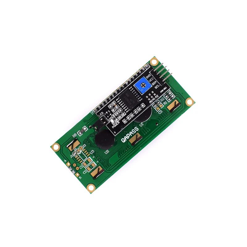 Módulo de tela azul lcd 1602 lcd1602 + i2c, módulo de placa adaptadora pcf8574 iic i2c para arduino lcd1602