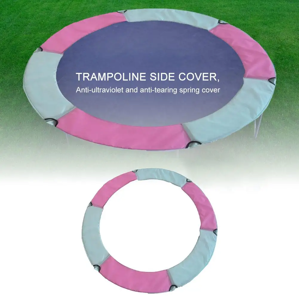 1.4m/1.5m Trampoline Spring Cover Edge Protection Pad Round Replacement Safety Pad Indoor Outdoor Kids Trampolines Accessories