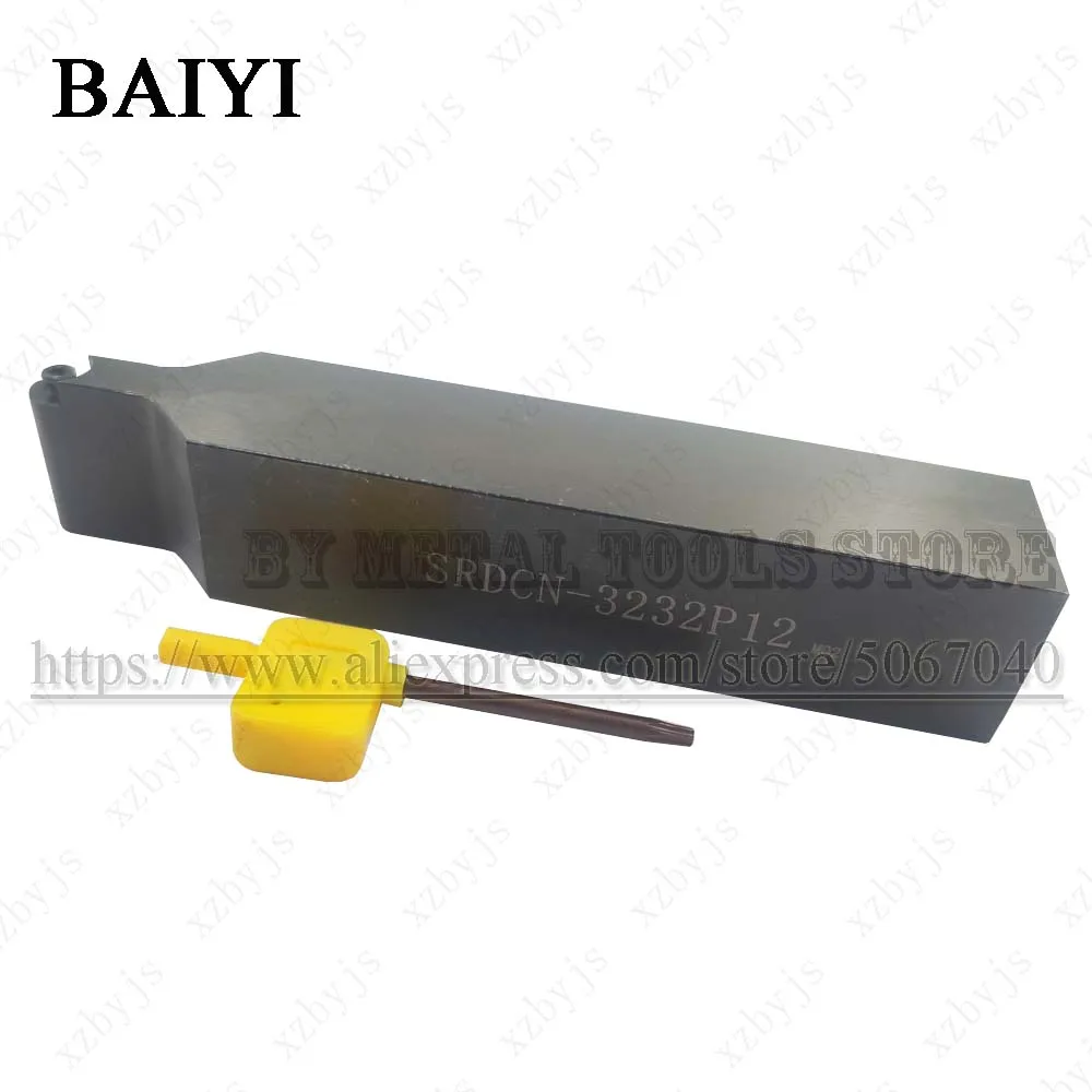 SRDCN SRDCN3232P16 Bên Ngoài Dụng Cụ Xoay SRDCN 3232P16 Tròn Giá Đỡ Tiện Bằng Máy Cnc Cắt Vỏ Toolholder Cho RCMT1606 Miếng Lót
