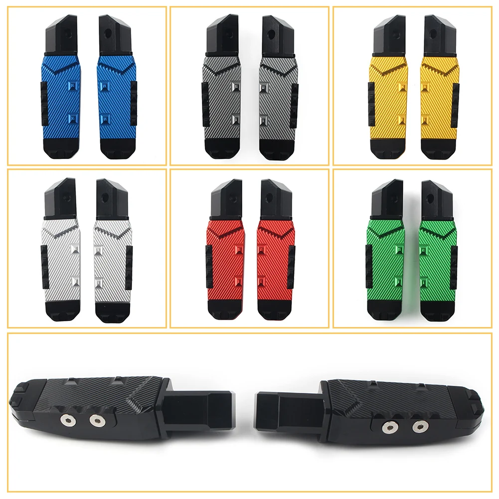 

CBR600RR Motorcycle Rear Passenger Foot Pegs Pedal Pads For Honda CBR 600RR F5 CBR1000RR CBR600 F4/F4I CNC Aluminum Accessories