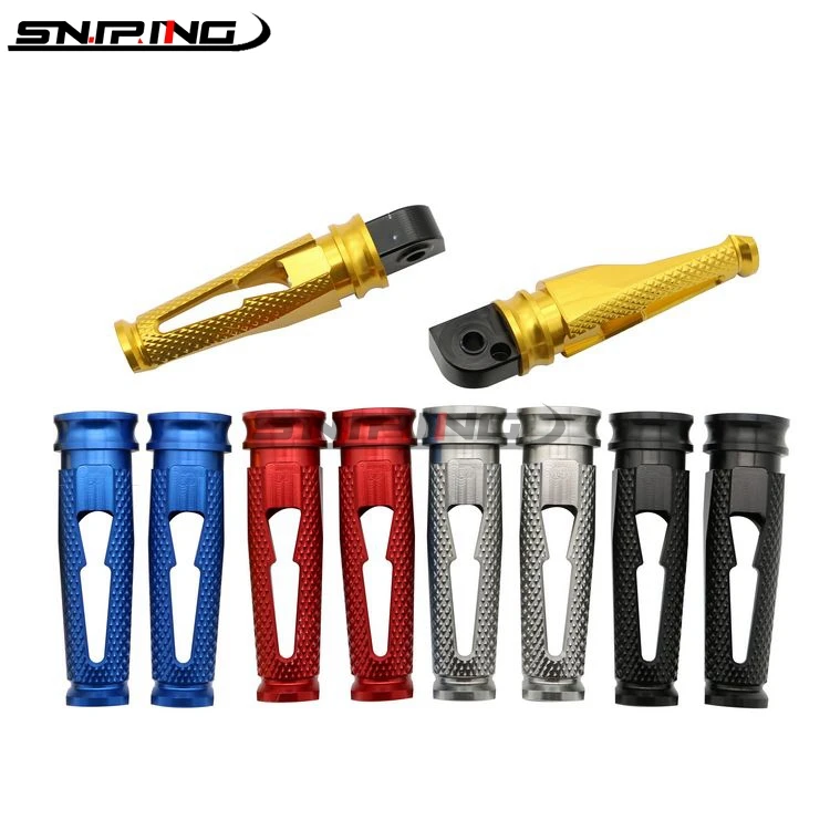 

For GSF650 Bandit GSF1250 Bandit GSX1300R HAYABUSA Motorcycle CNC Aluminum Passenger Footrests Rear Foot Pegs pedal
