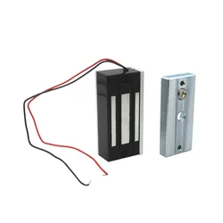 12Vdc 60kg 130LBs Holding Force Electric Magnetic Lock for Door Access Control System Electromagnet Mini Maglock