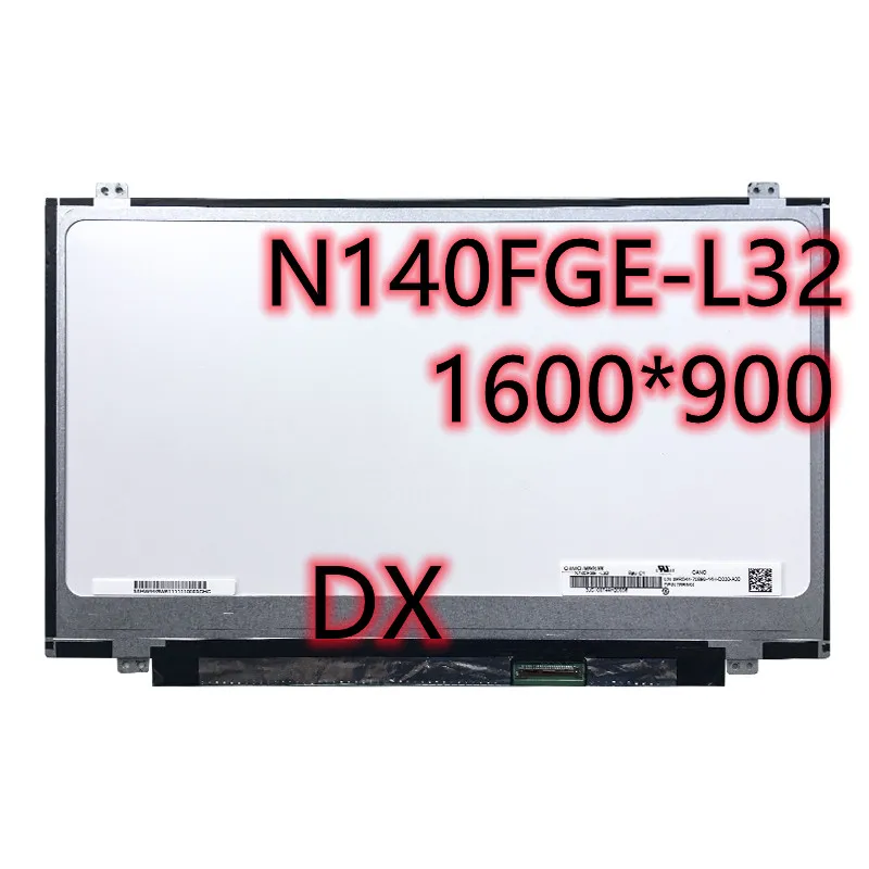 14''Laptop Lcd Screen 1600*900 LVDS 40pins B140RTN02.1 B140RW02 V.0 v.1 LP140WD2-TLD2 N140FGE-L32 LA2 LP140WD2-TLD4