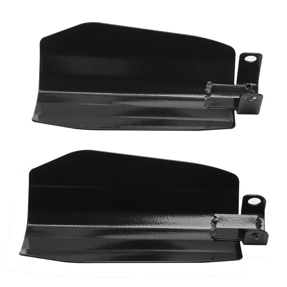 Motorcycle Black Coffin Cut Large Hand Guards Fit For Harley Touring Sportster Dyna FXR\'s Baggers 2007-Up