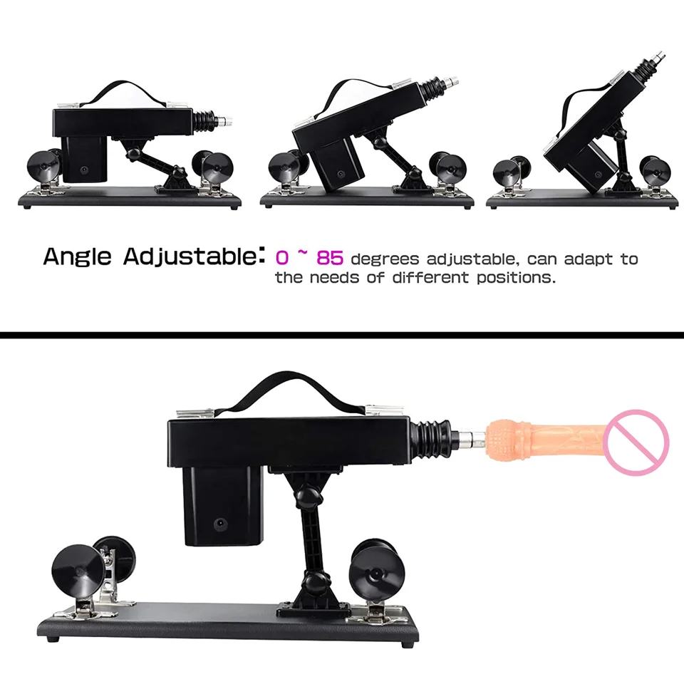 ROUGH BEAST Traditional Sex Machine with Masturbation Cup for Women and Men Automatic Adjustable Angle Retractable Love machine