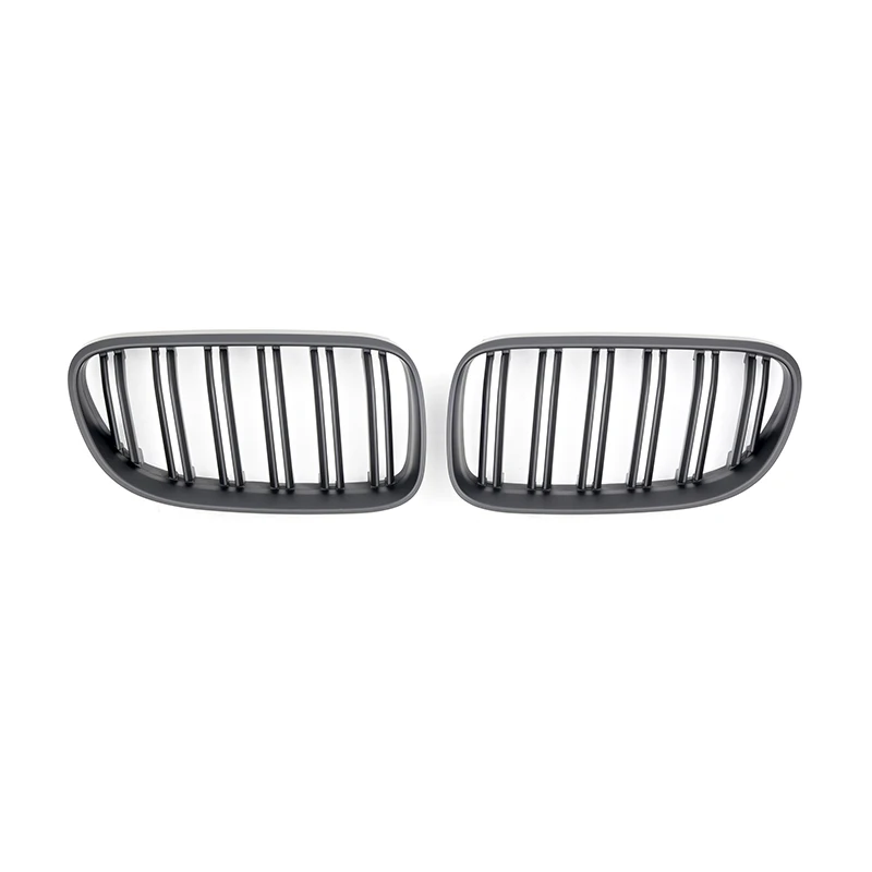 ABS Plastic Double Slats Gloss/Matt/Triple Color+Chrome Front Grille 2010 2011 2012 2013 For BMW 3 Series E92 Coupe LCI Grill