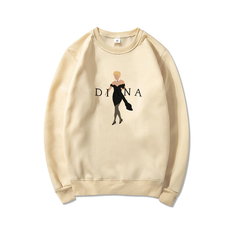 Princess Diana Sweatshirt Vinagte 90s Graphic Hoodies Princess Diana Revenge Dress Sweatshirt Unisex Long Sleeve Pullovers Tops