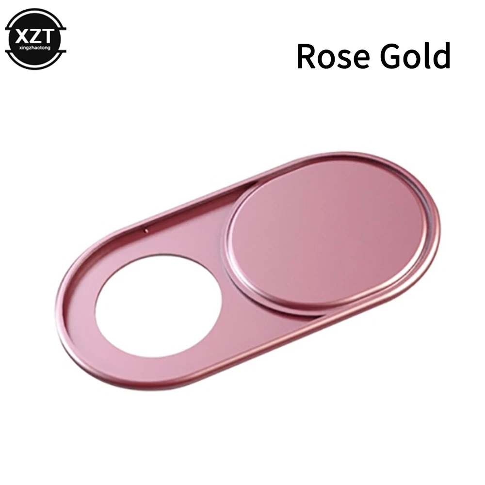 Universal WebCam Cover Shutter Magnet Slider Metal Ultra Thin Camera Cover for Web Cam Phone PC Laptop Lens Privacy Sticker