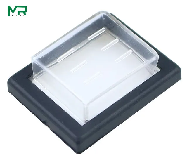 KCD4 1PCS Rocker Switch Power Switch+ transparent waterproof soft sealing cap ON-OFF 4 Pin 16A 250VAC/ 20A 125VAC