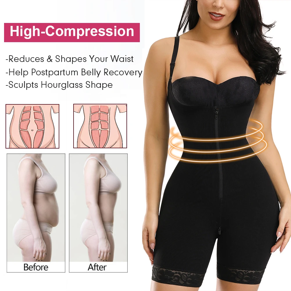 Fajas body shaper Reductora Butt Lifter Tummy Control Body Shaper Waist Trainer Corset Shapewear Bodysuit Slimming Underwear