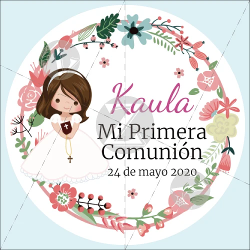 Custom Personalized, Boy, Girl First Communion Stickers, First Holy Communion Favor Labels, Baptism, 100 Pieces