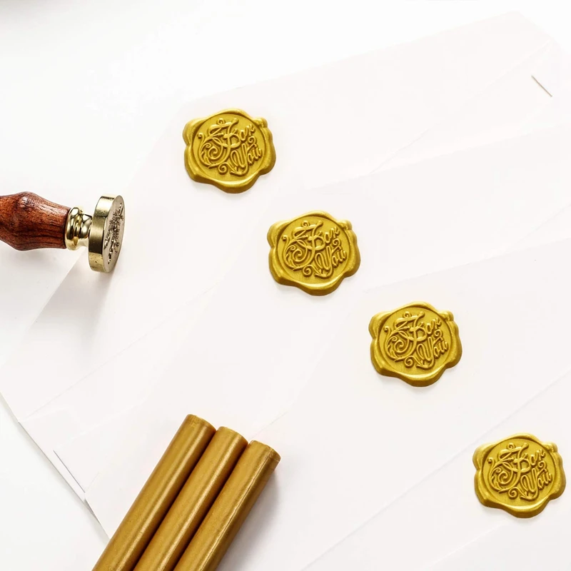 15 Pieces Glue Sealing Wax Sticks for Retro Vintage Wax Seal Stamp and Letter,for Wedding Invitations, Cards Envelopes, Snail Ma