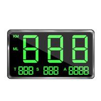 Car GPS Speed Heads Up Display HUD MPH Digital Speedometer Altitudes C80 Monitor Alarm Radars Detector Accessories